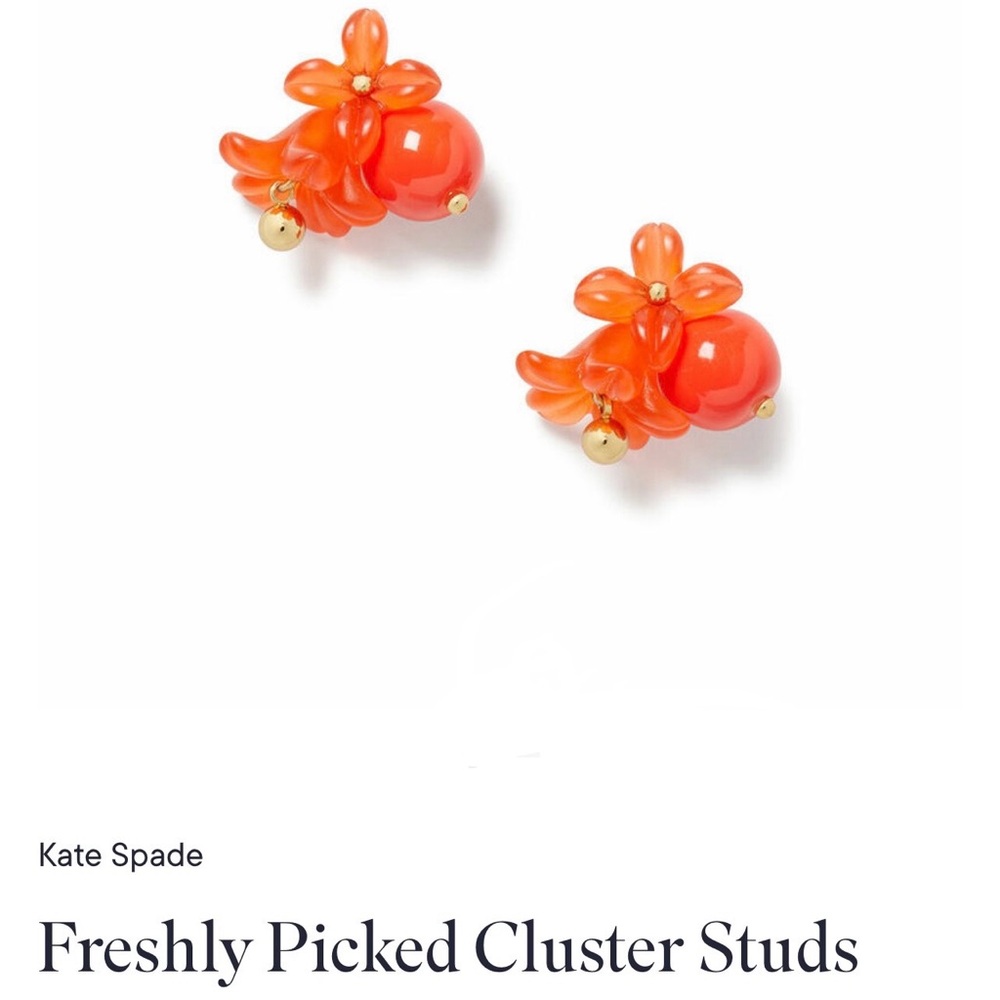 Kate Spade Freshly picked cluster studs